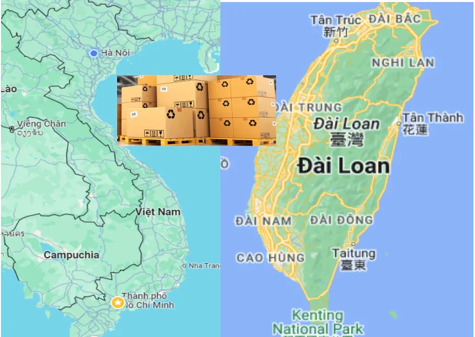 Dịch vụ chuyển phát nhanh từ Việt Nam sang Đài Loan: