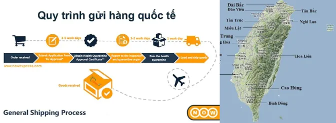 Bình An Express - Quy trình vận chuyển hàng đường biển Đài Loan về Việt Nam