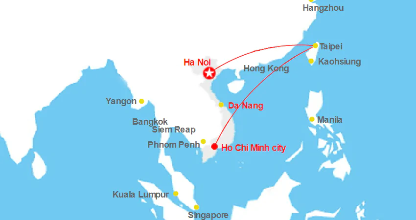 Gửi hàng đường biển Đài Loan về Việt Nam