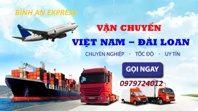 loại hình gửi hàng Đài Loan về Việt Nam